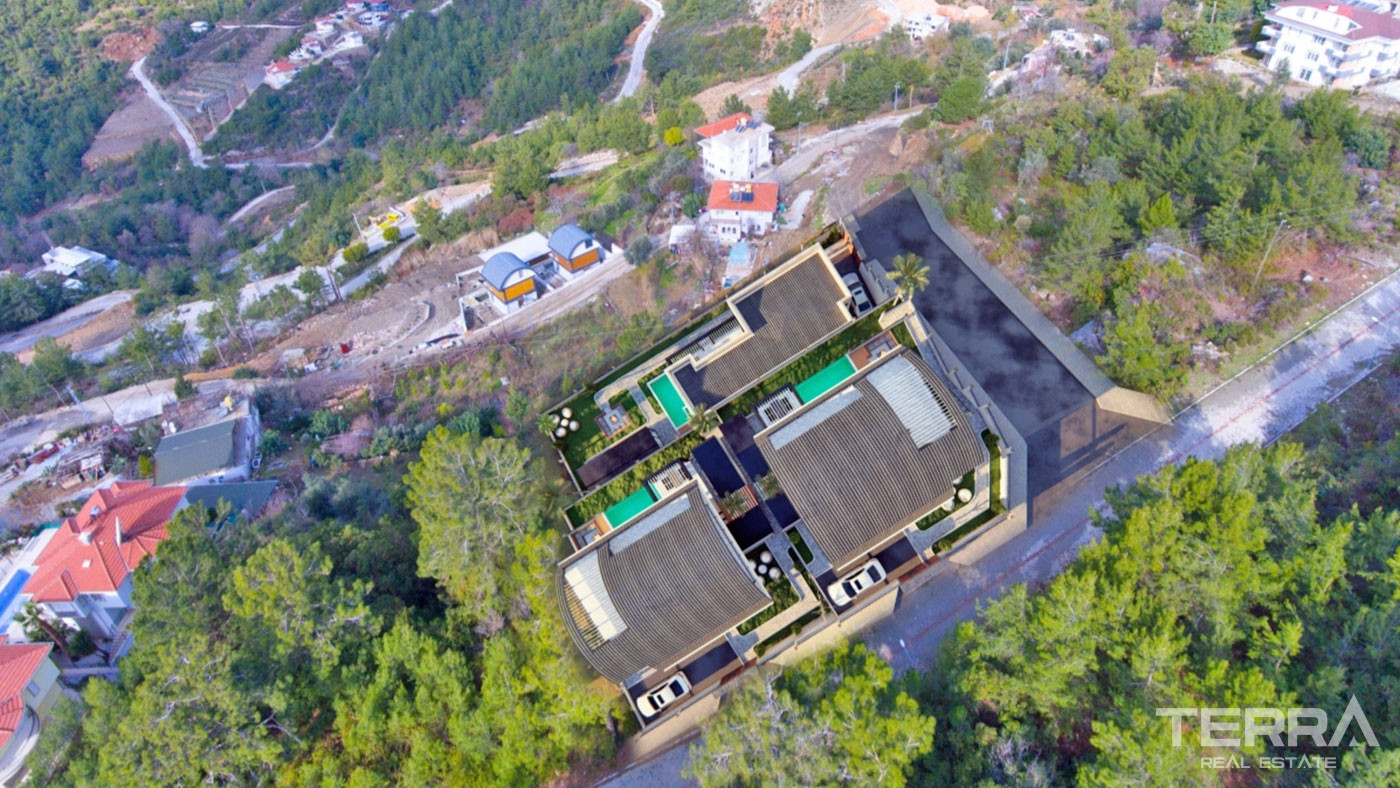 Luxury Villas with Private Pool in Alanya, Bektaş - 67168