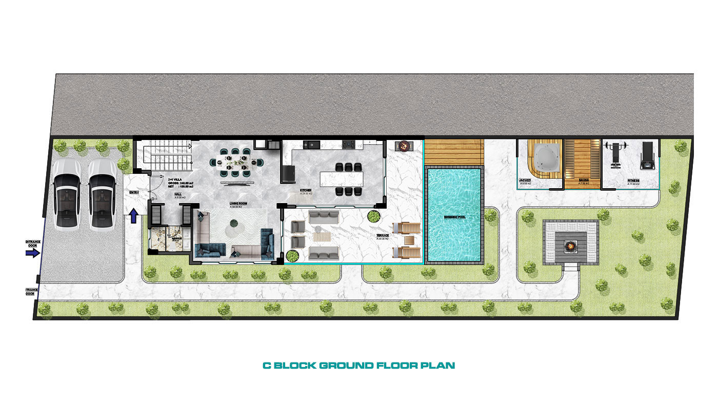 Luxury Villas with Private Pool in Alanya, Bektaş - 67174