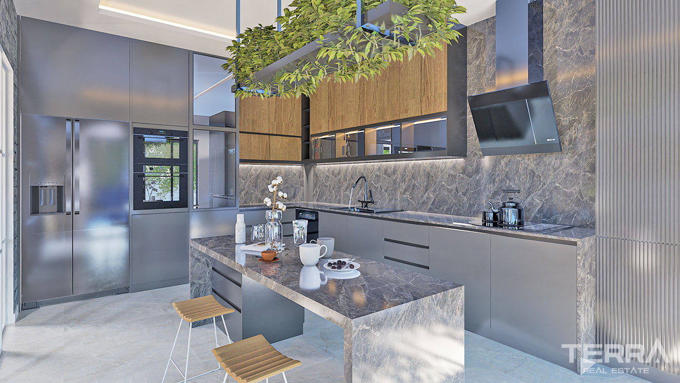 Luxury Villas with Private Pool in Alanya, Bektaş - 67177
