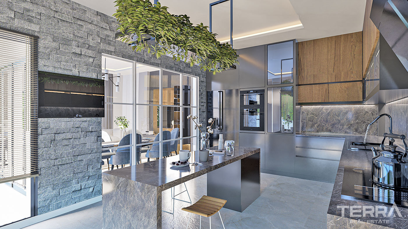 Luxury Villas with Private Pool in Alanya, Bektaş - 67178