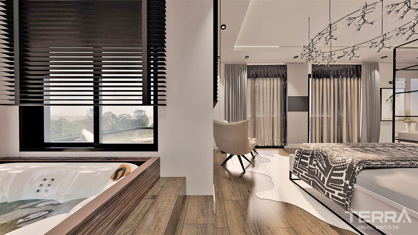 Luxury Villas with Private Pool in Alanya, Bektaş - 67206