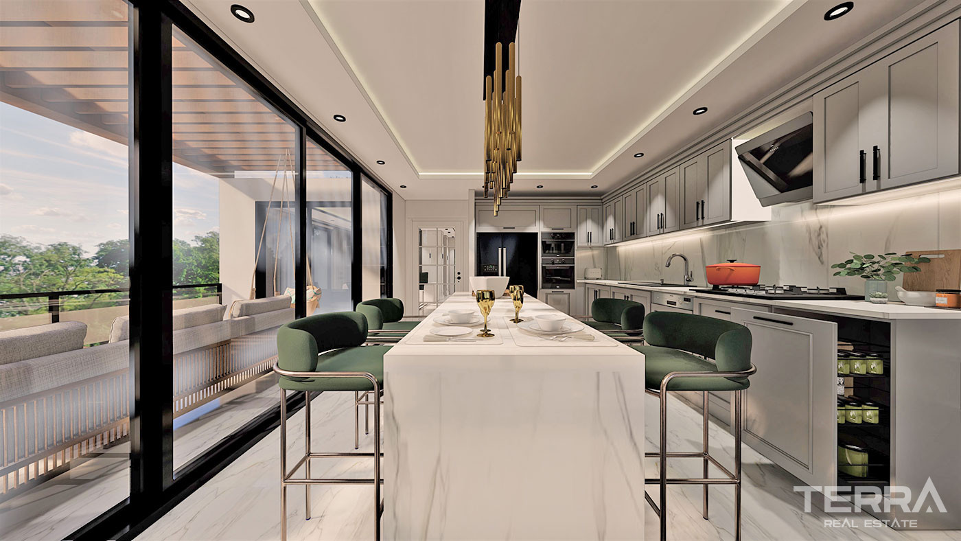 Luxury Villas with Private Pool in Alanya, Bektaş - 67213