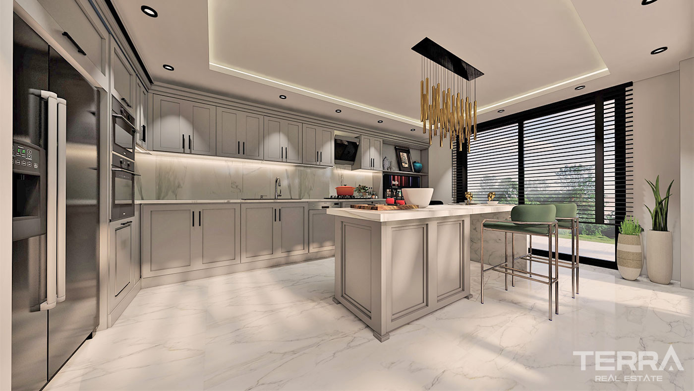 Luxury Villas with Private Pool in Alanya, Bektaş - 67214