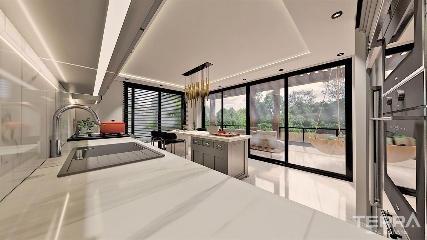 Luxury Villas with Private Pool in Alanya, Bektaş - 67215