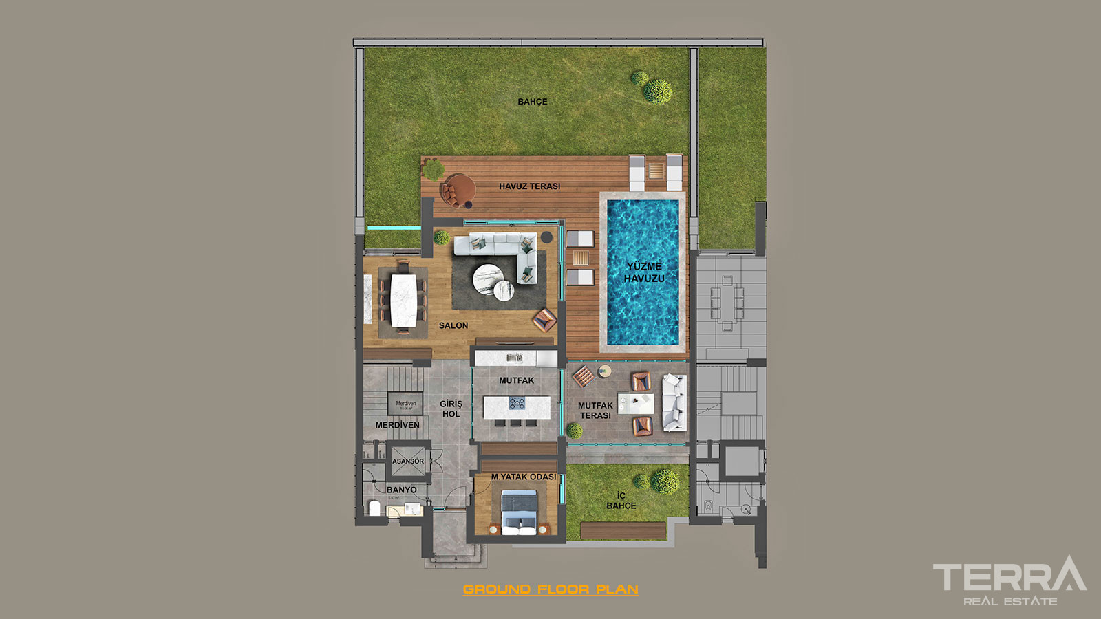 Smartly-Designed Villas in Antalya, Döşemealtı with Private Pool - 67087