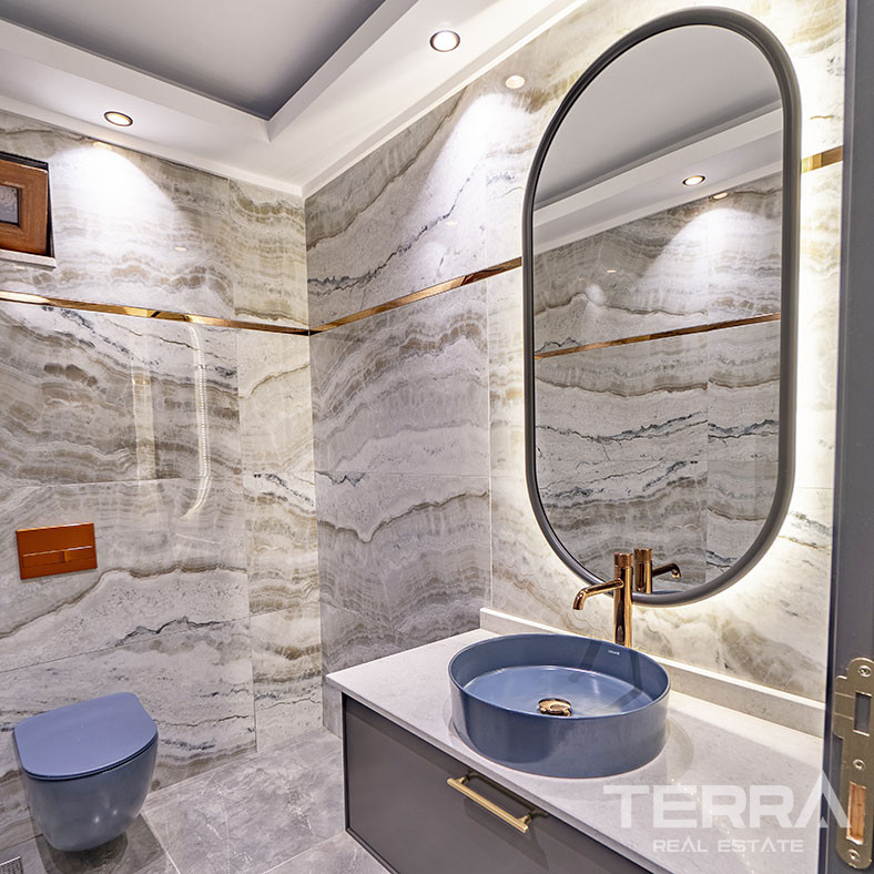 Outstanding Stone Villa in Avsallar, Alanya with Sea View - 67847