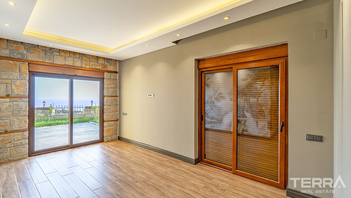 Outstanding Stone Villa in Avsallar, Alanya with Sea View - 67851