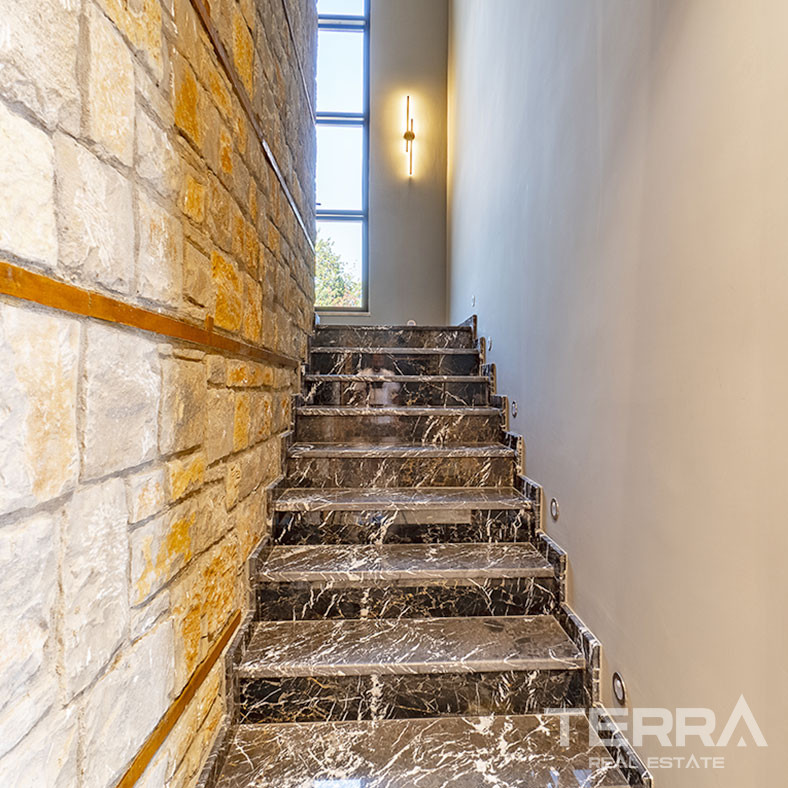 Outstanding Stone Villa in Avsallar, Alanya with Sea View - 67855