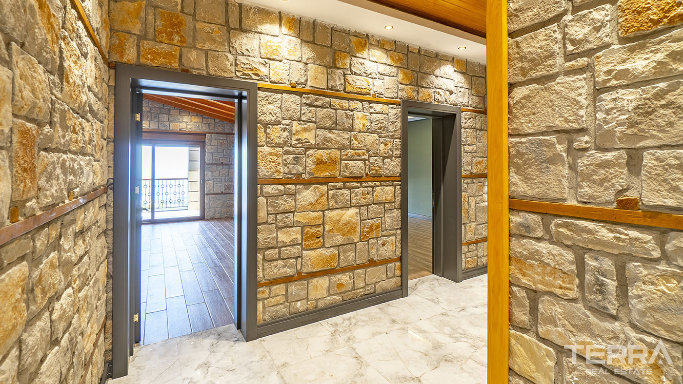 Outstanding Stone Villa in Avsallar, Alanya with Sea View - 67857