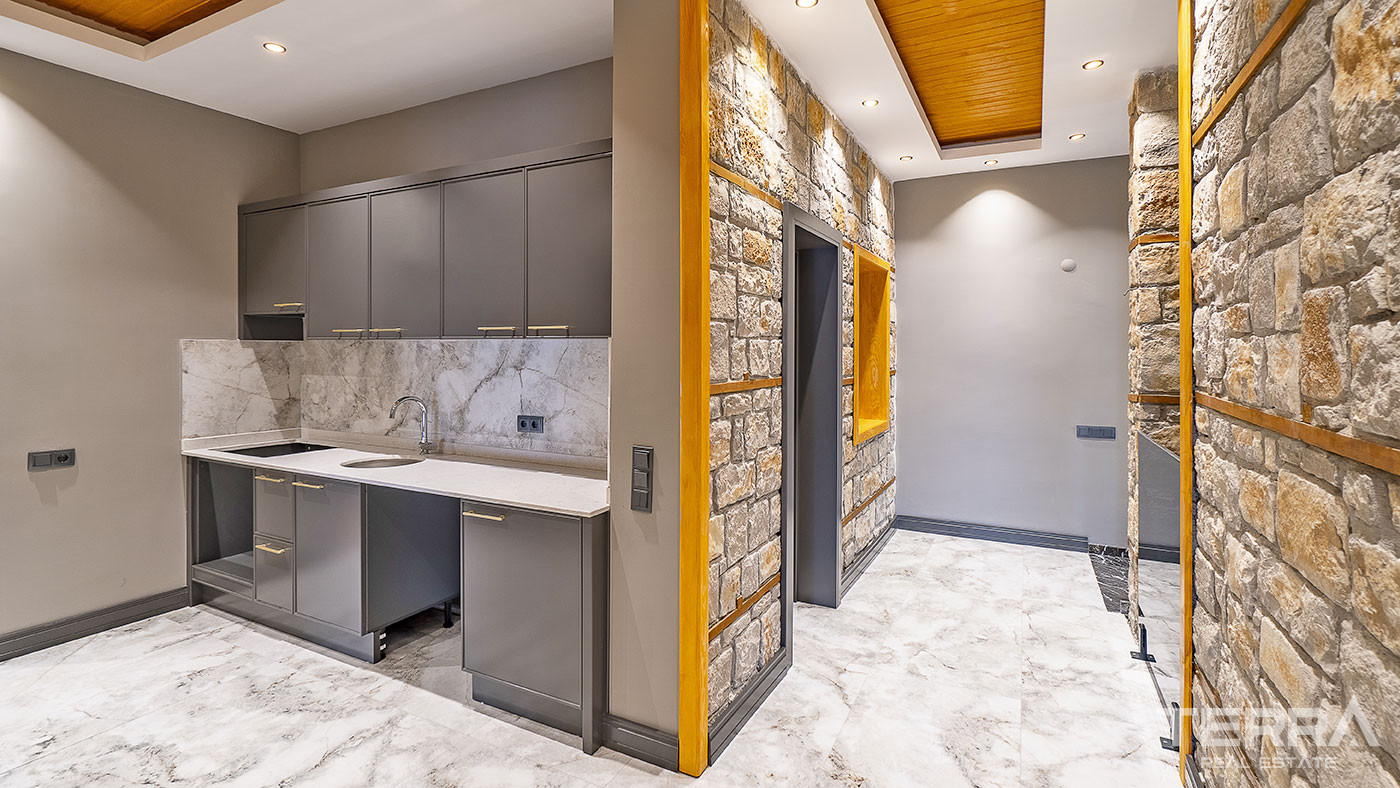Outstanding Stone Villa in Avsallar, Alanya with Sea View - 67858