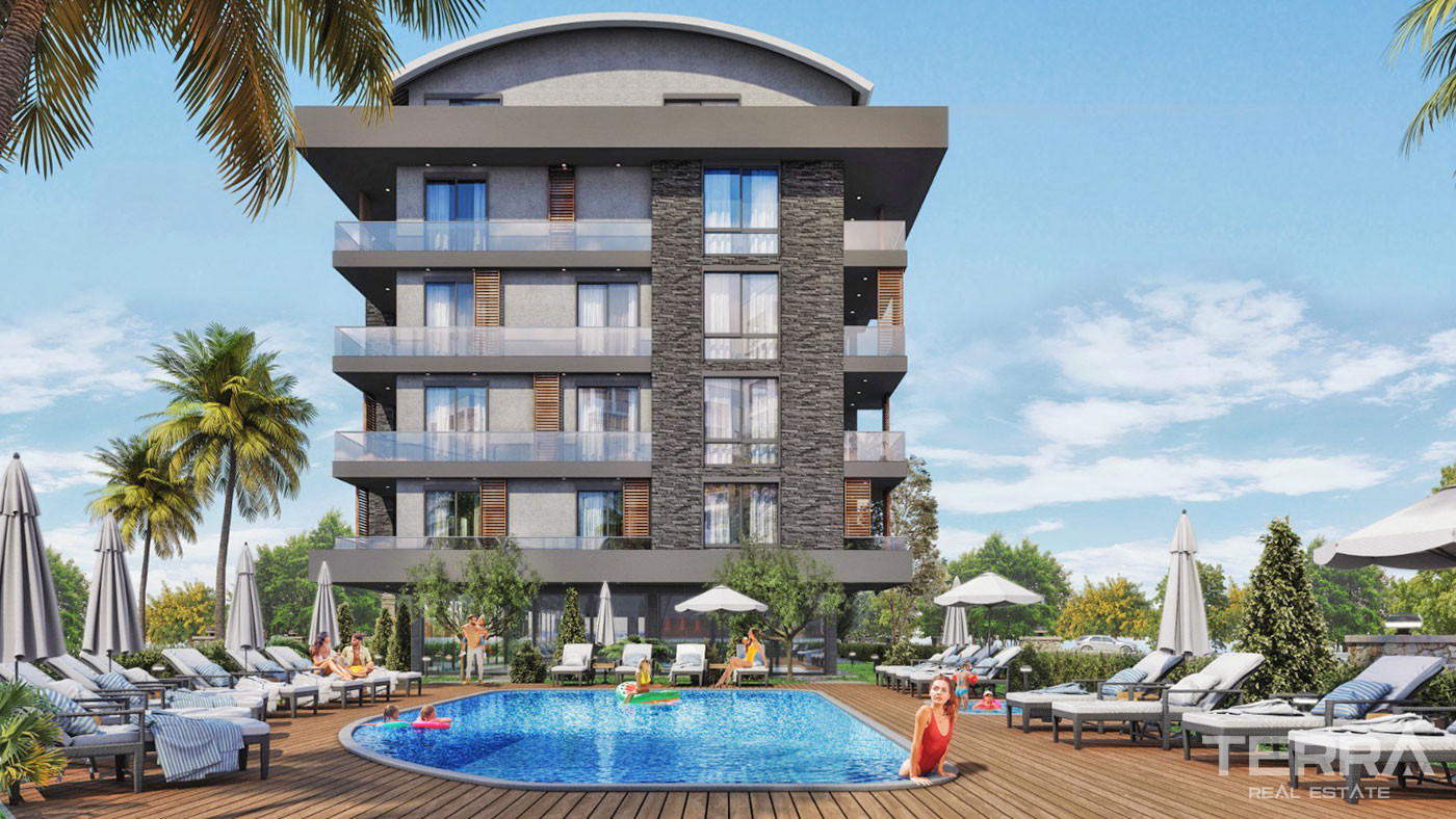 Brand New Luxury Apartments with Modern Design in Alanya, Oba - 67478