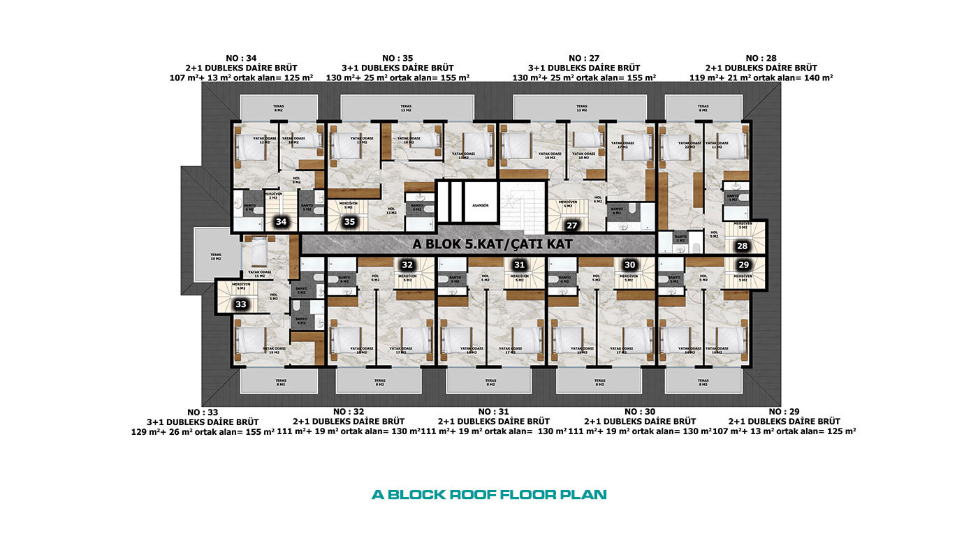 Apartments with Luxury Design in Alanya, Avsallar 350 m to the Beach - 67567