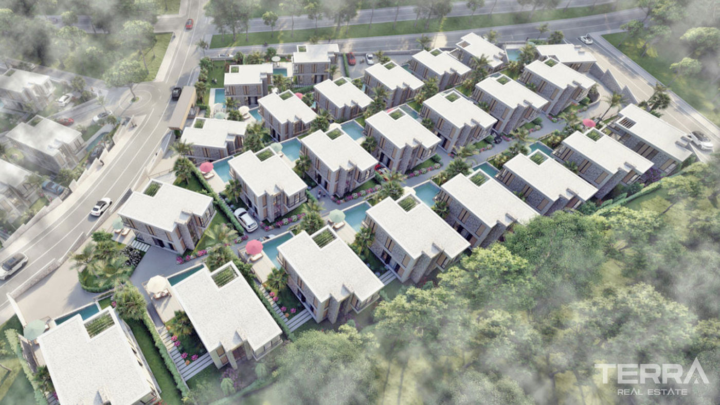 Contemporary Design Private Villas by the Sea in Bodrum, Güllük - 67576