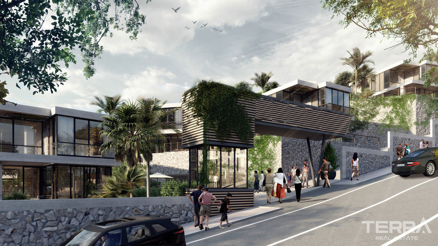 Contemporary Design Private Villas by the Sea in Bodrum, Güllük - 67579