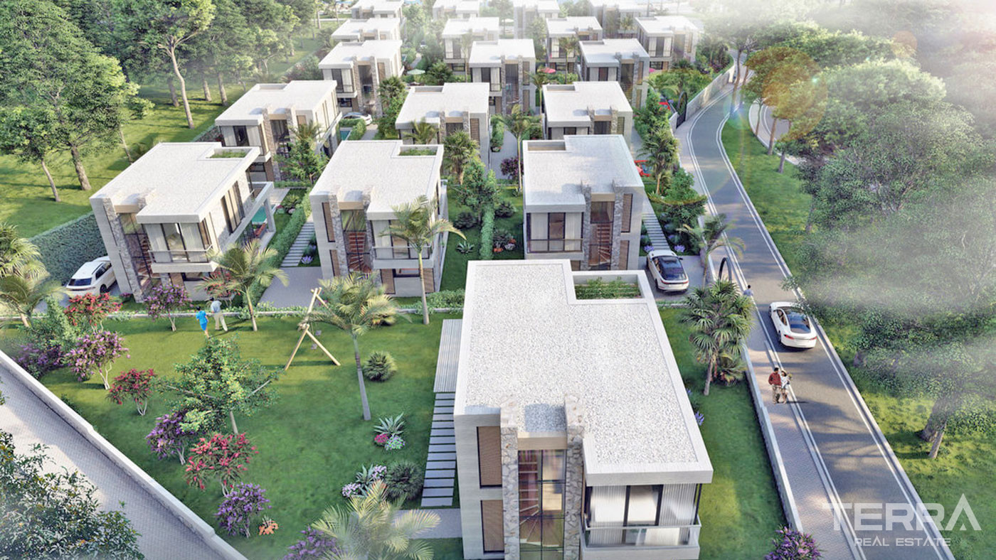 Contemporary Design Private Villas by the Sea in Bodrum, Güllük - 67583