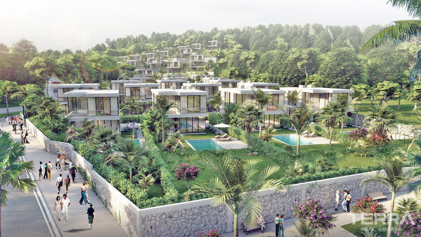 Contemporary Design Private Villas by the Sea in Bodrum, Güllük - 67585