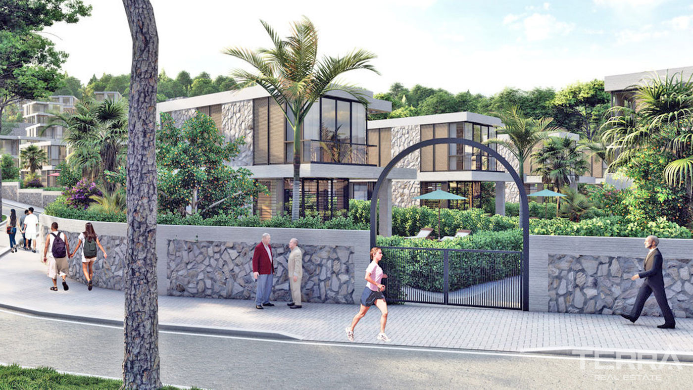 Contemporary Design Private Villas by the Sea in Bodrum, Güllük - 67589