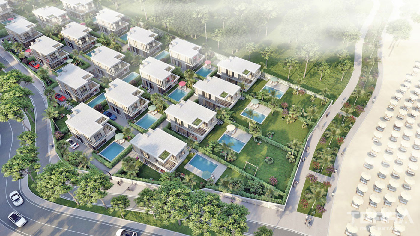 Contemporary Design Private Villas by the Sea in Bodrum, Güllük - 67601