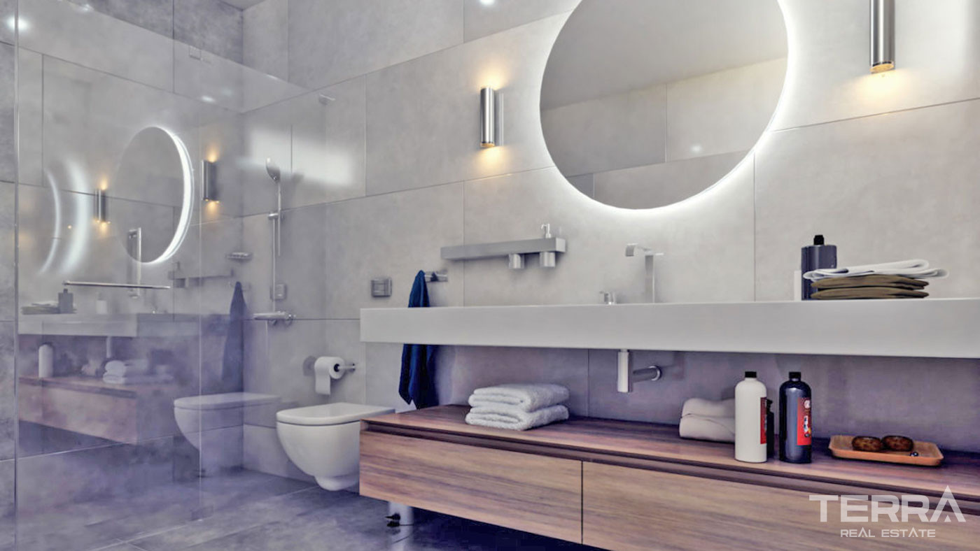 Contemporary Design Private Villas by the Sea in Bodrum, Güllük - 67603