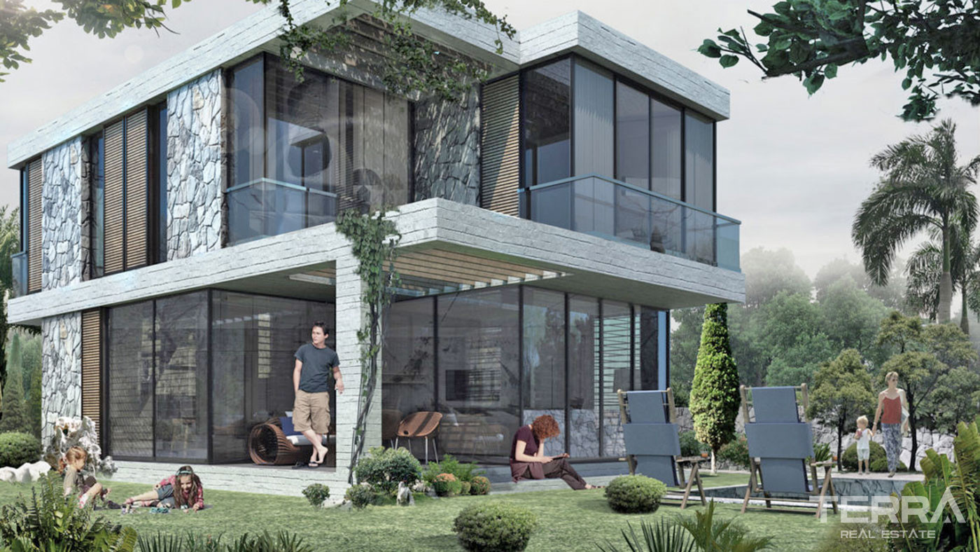 Contemporary Design Private Villas by the Sea in Bodrum, Güllük - 67636