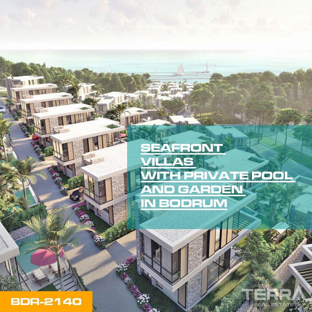 Contemporary Design Private Villas by the Sea in Bodrum, Güllük - 73119
