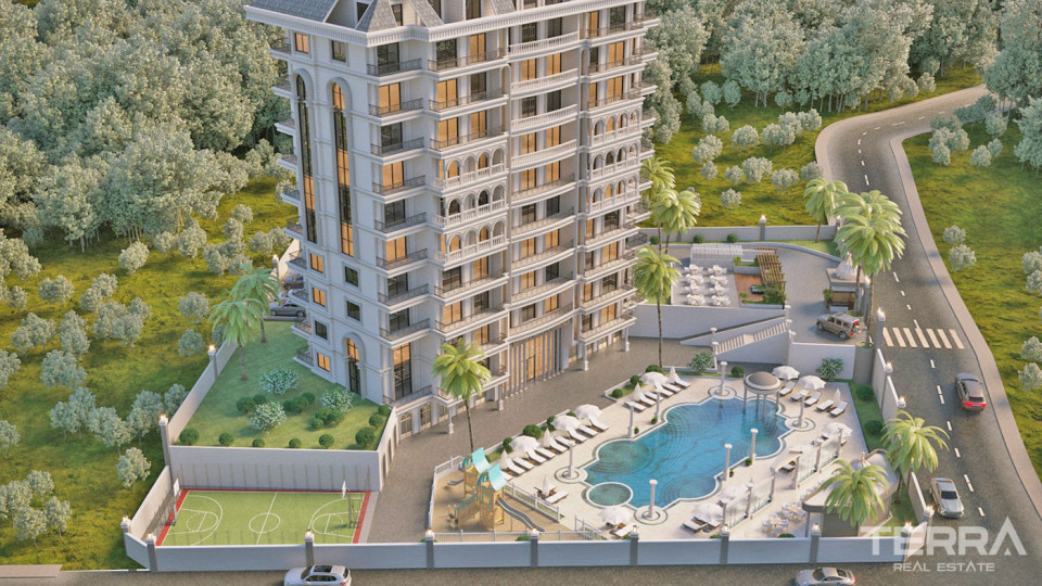High Quality Apartments with Luxury Amenities in Alanya Avsallar