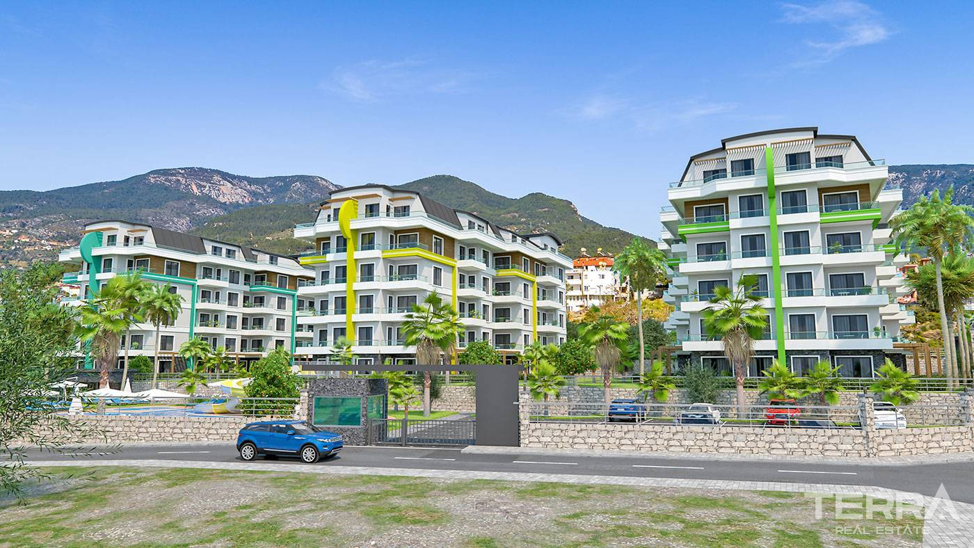 New Modern and Luxury Apartments in Oba, Alanya with Superb Facilities - 67774