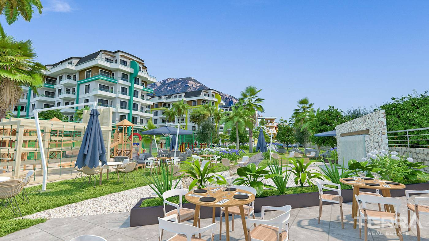 New Modern and Luxury Apartments in Oba, Alanya with Superb Facilities - 67776
