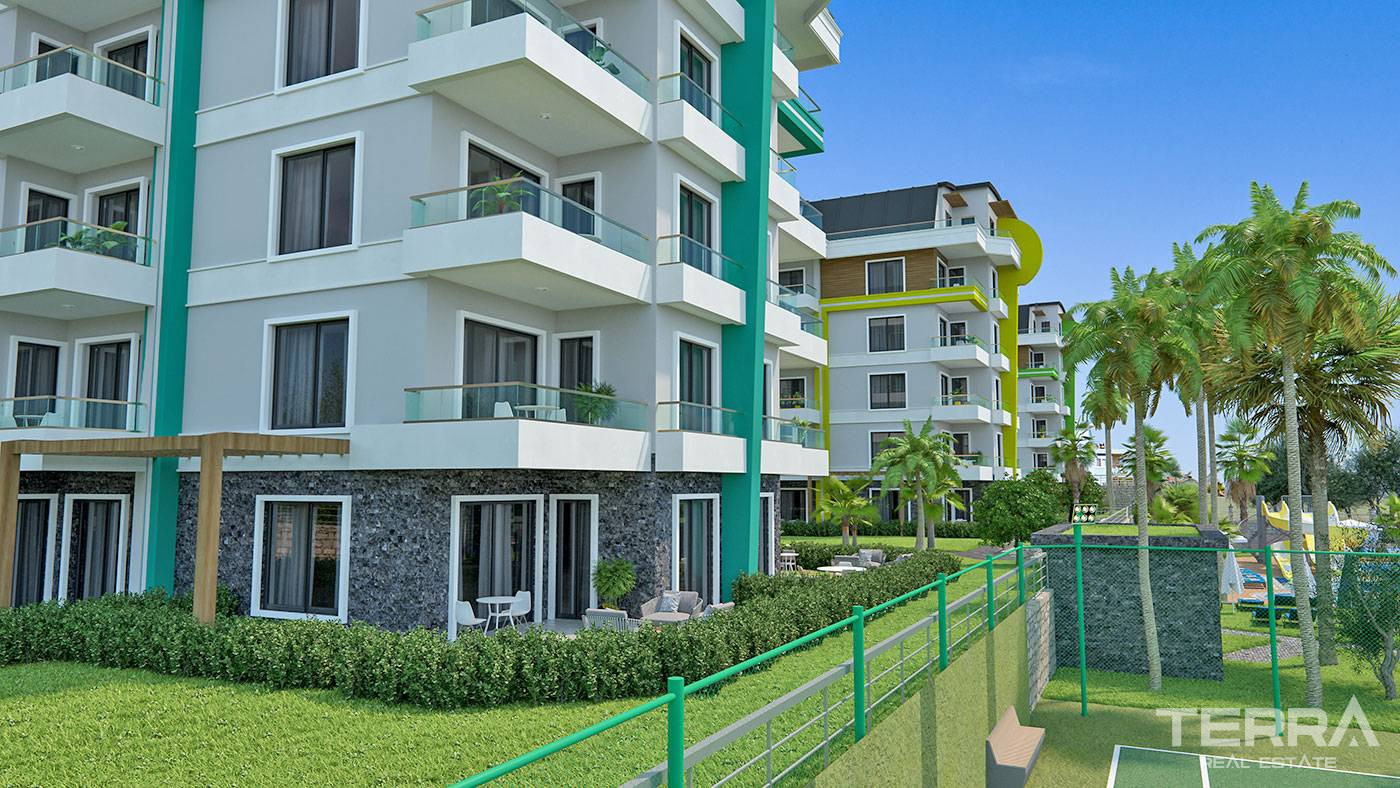 New Modern and Luxury Apartments in Oba, Alanya with Superb Facilities - 67777