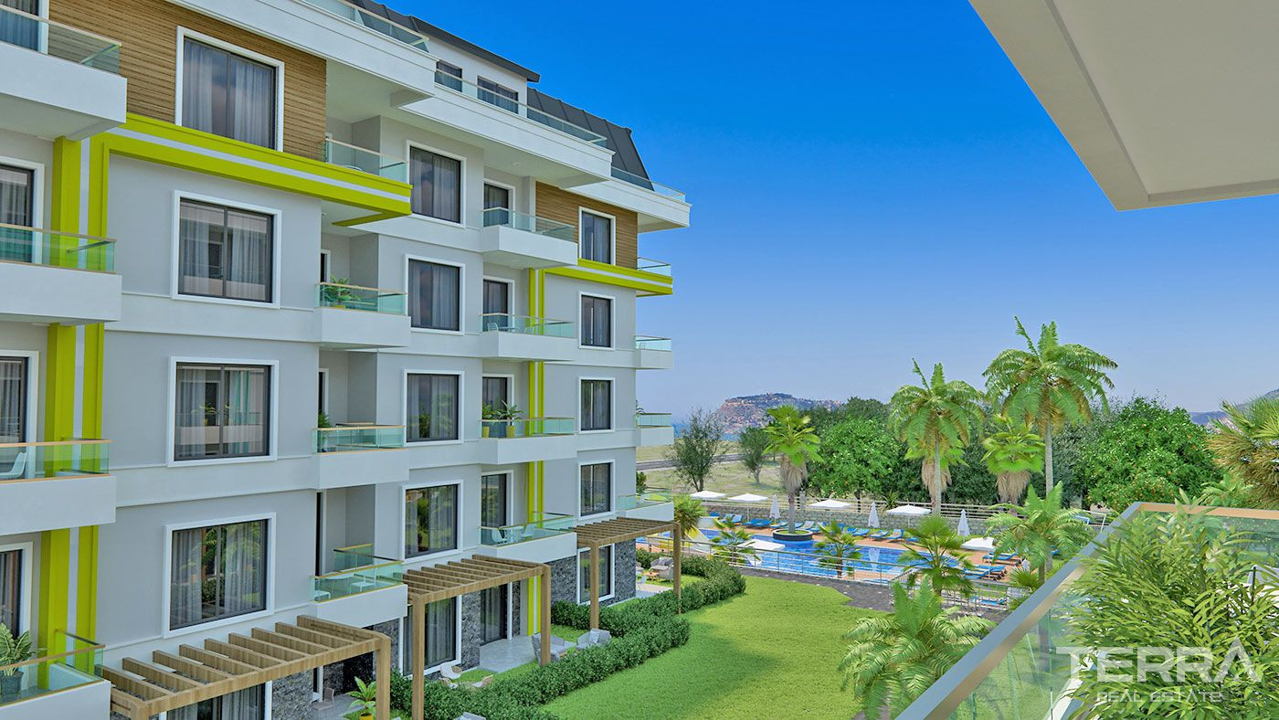 New Modern and Luxury Apartments in Oba, Alanya with Superb Facilities - 67778
