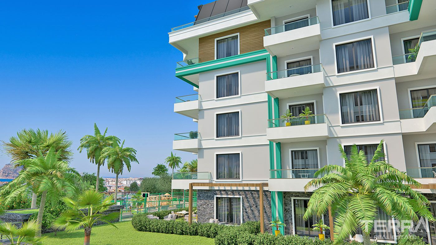 New Modern and Luxury Apartments in Oba, Alanya with Superb Facilities - 67779