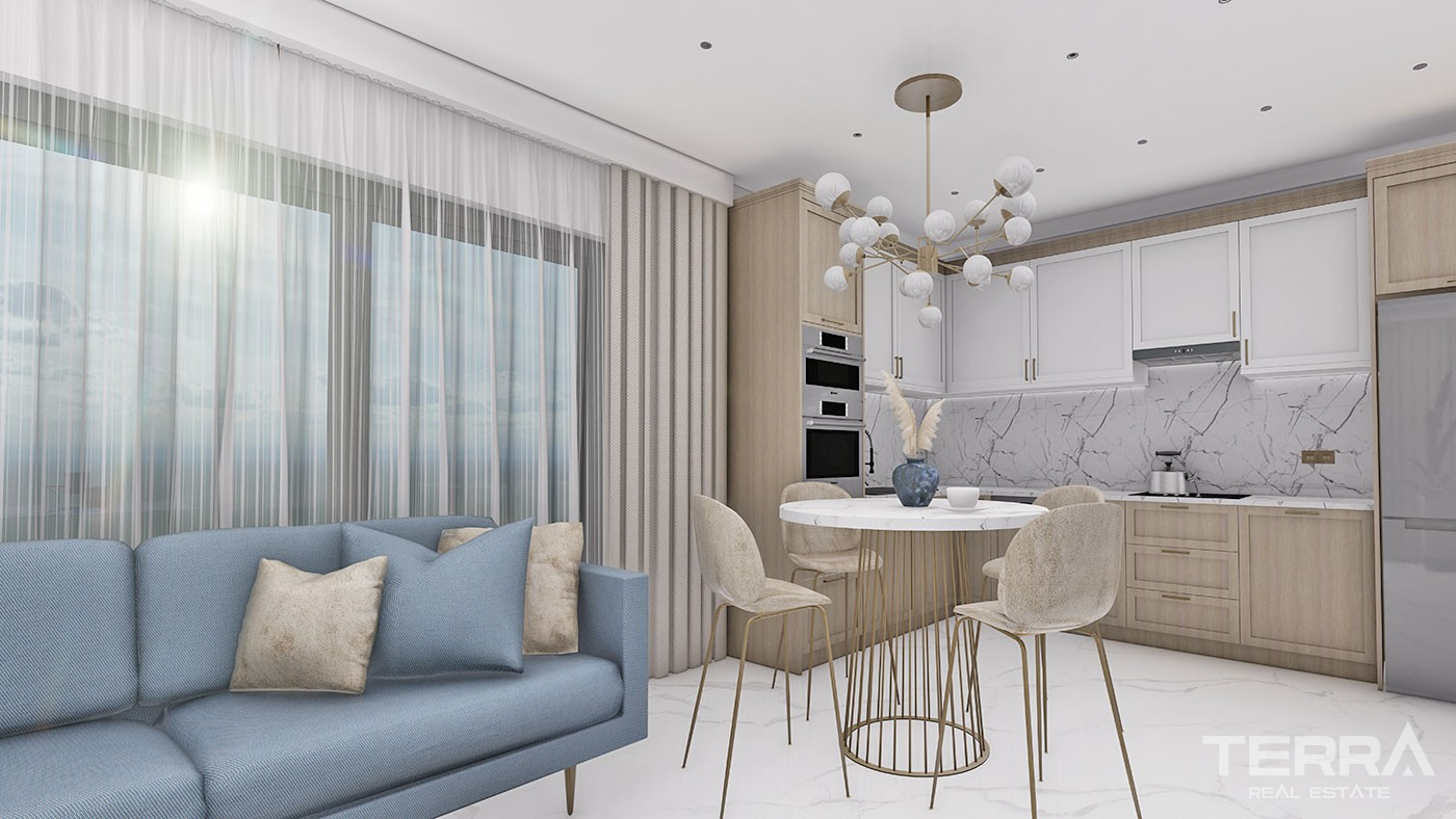 New Modern and Luxury Apartments in Oba, Alanya with Superb Facilities - 67805