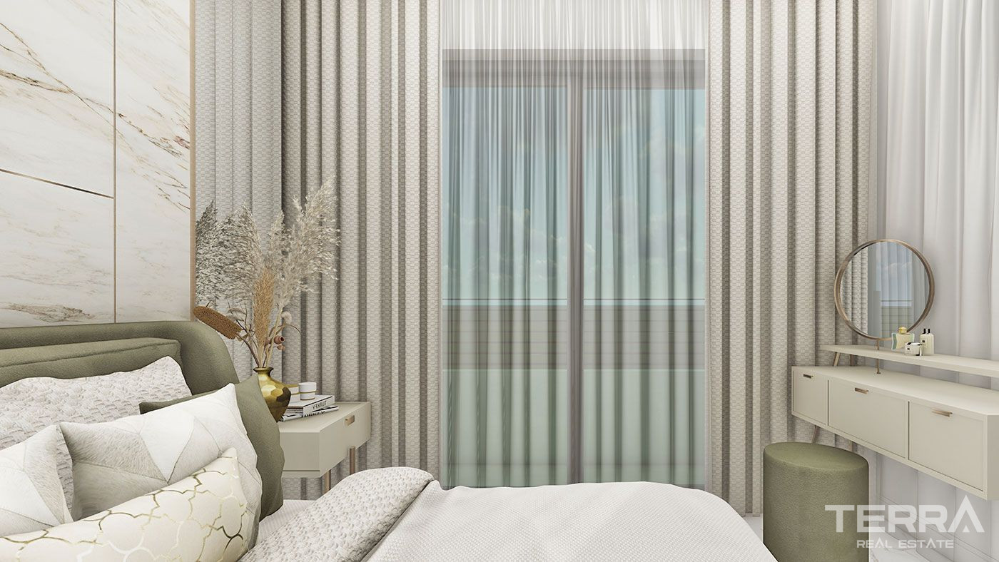 New Modern and Luxury Apartments in Oba, Alanya with Superb Facilities - 67812
