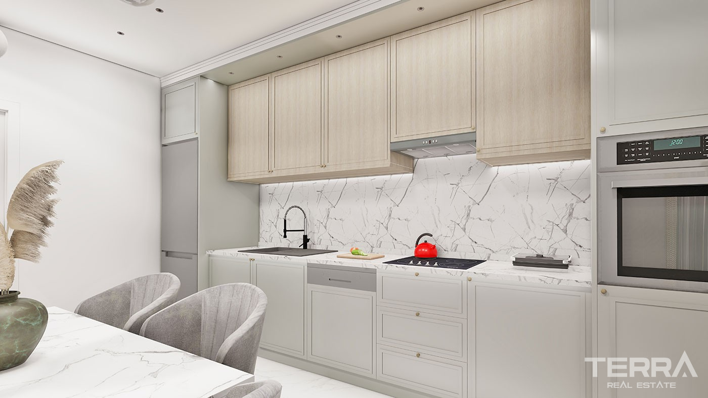New Modern and Luxury Apartments in Oba, Alanya with Superb Facilities - 67815