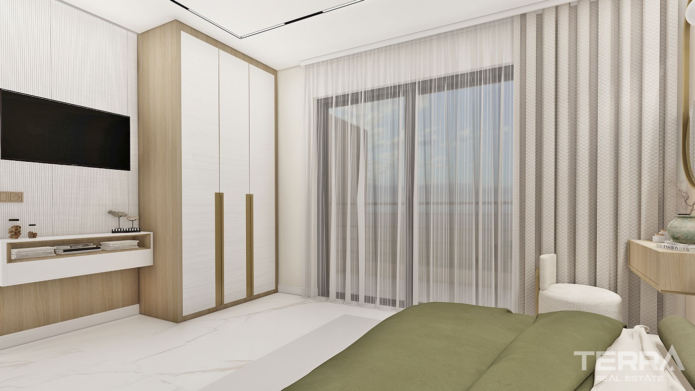 New Modern and Luxury Apartments in Oba, Alanya with Superb Facilities - 67819