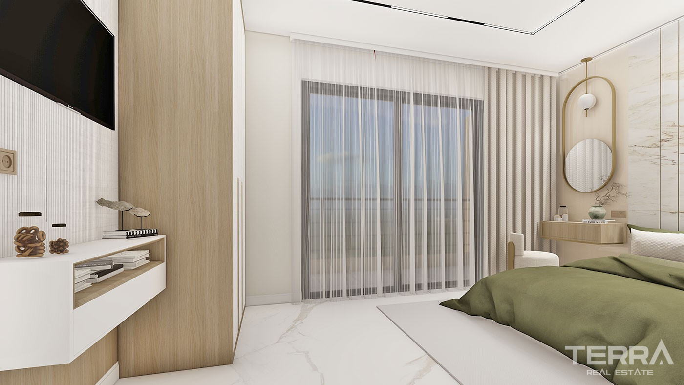 New Modern and Luxury Apartments in Oba, Alanya with Superb Facilities - 67820