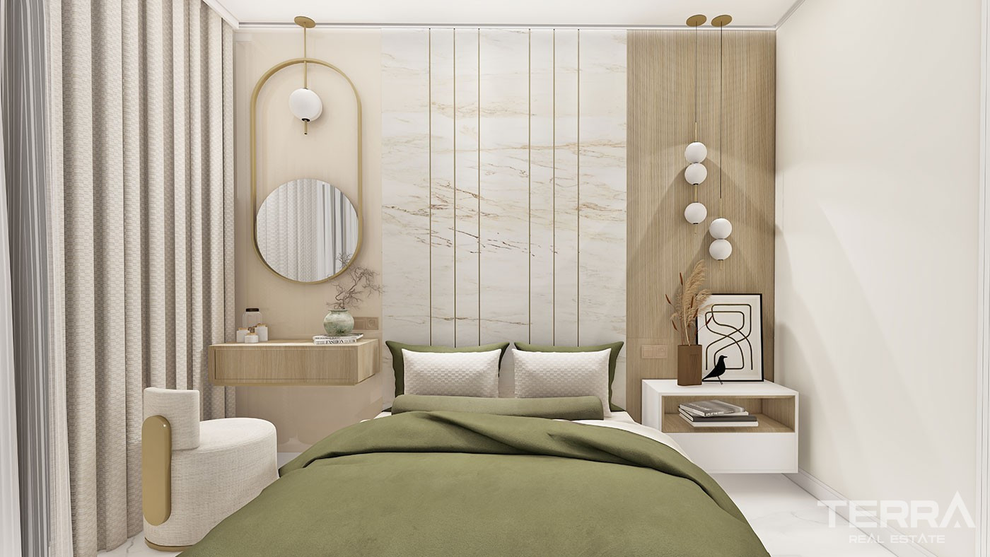 New Modern and Luxury Apartments in Oba, Alanya with Superb Facilities - 67822