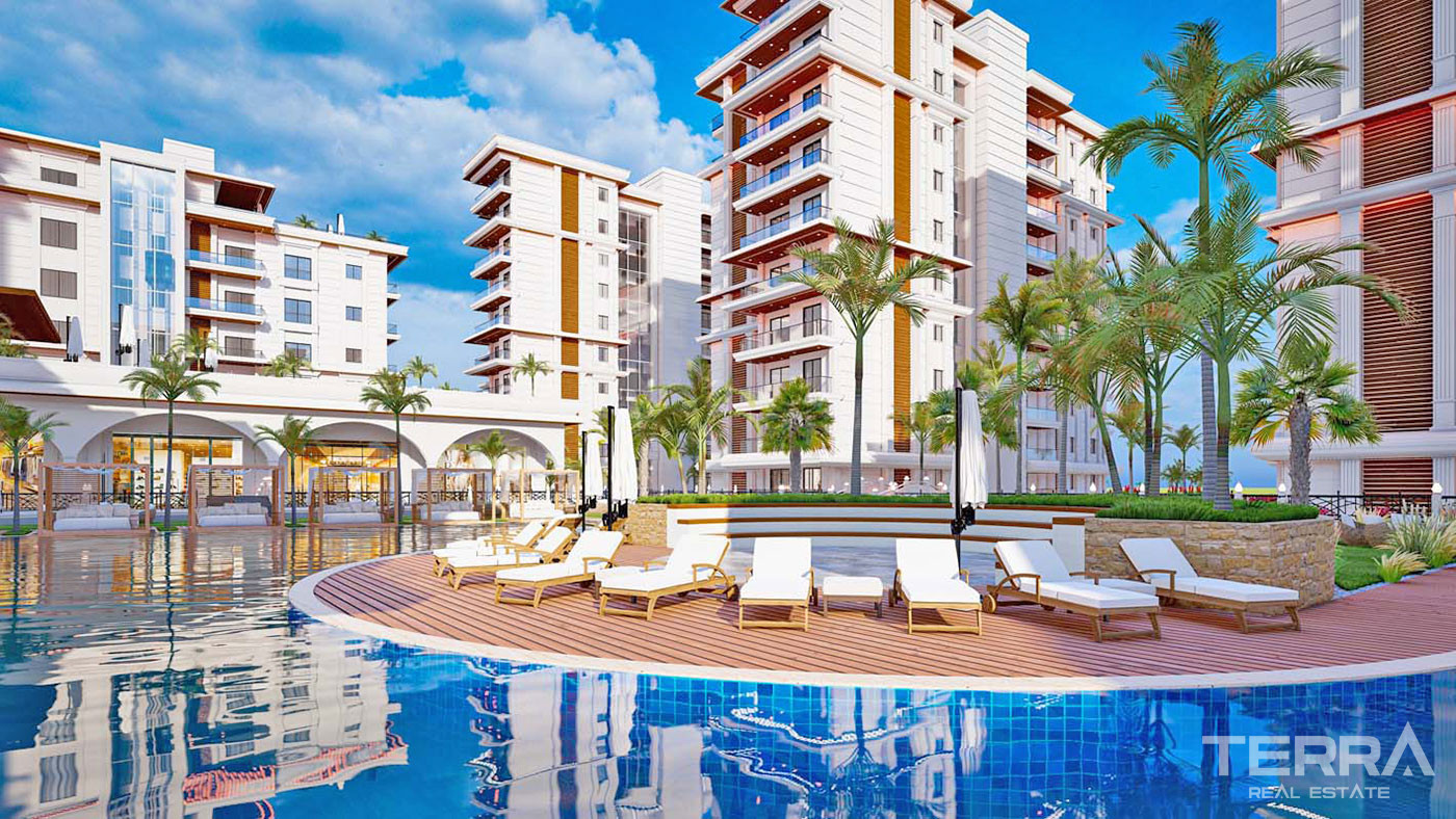 Modernly Designed Apartments in North Cyprus, Famagusta - 67933