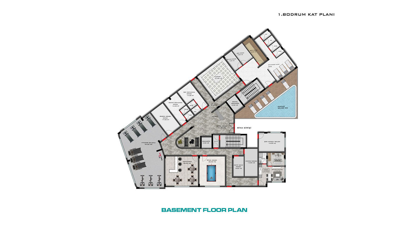 5-Star Hotel Concept Luxury Apartments in Alanya Avsallar - 67900