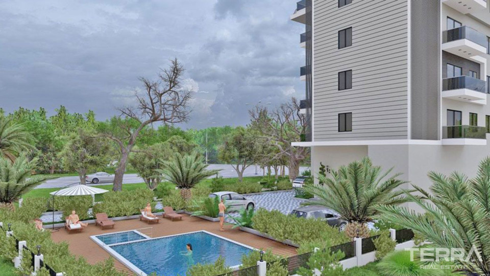Affordably Priced Alanya Apartments 1 km to the Beach in Avsallar