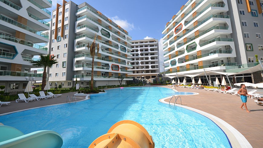 Emerald Park kvalitets leiligheter i Avsallar, Alanya - 1793
