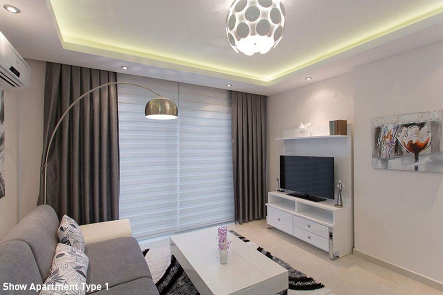Emerald Park kvalitets leiligheter i Avsallar, Alanya - 1852