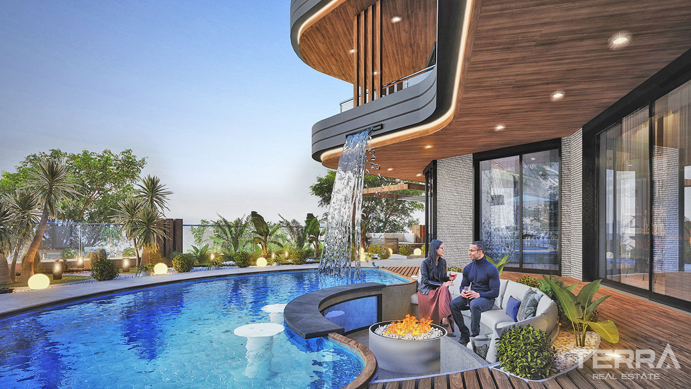 Contemporary Private Villa in Kargıcak, Alanya with Sea View - 68070