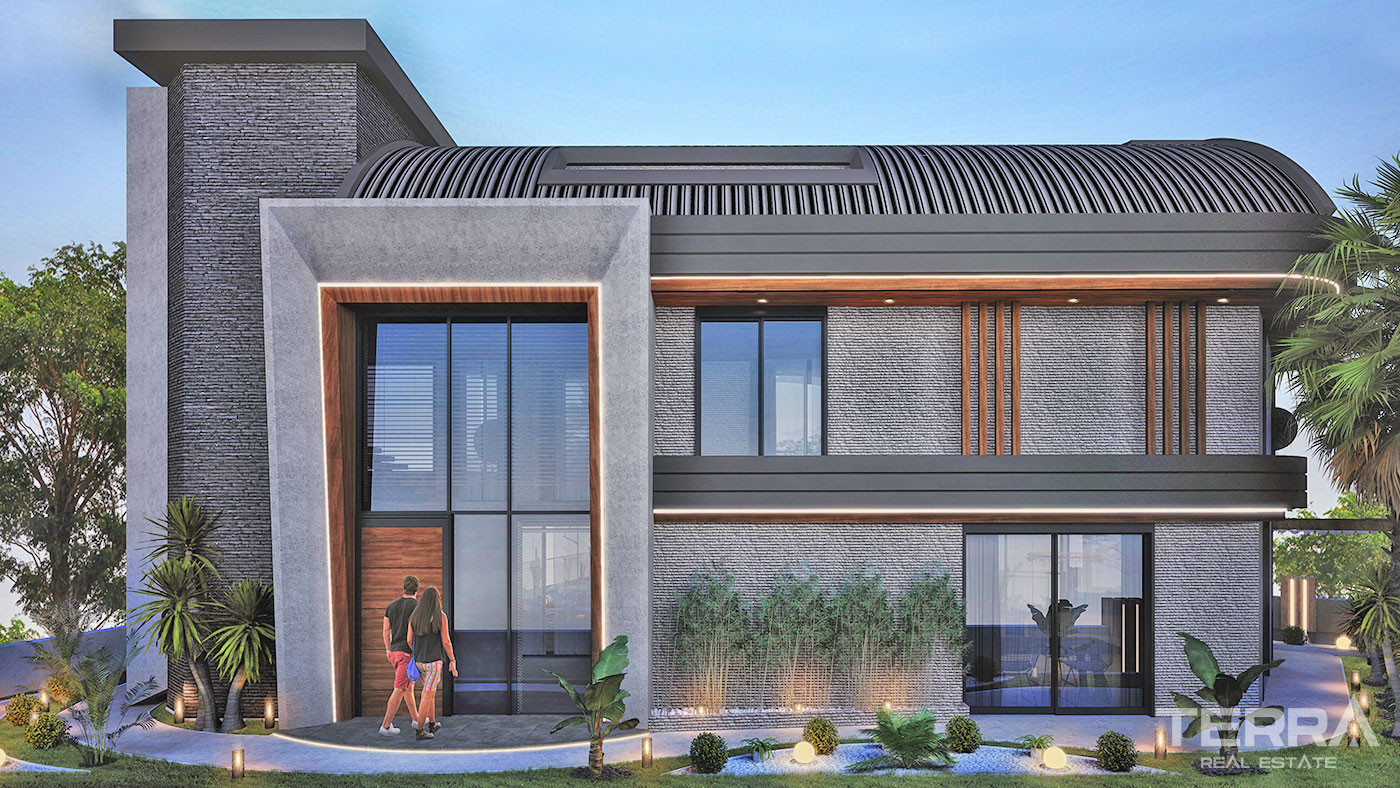 Contemporary Private Villa in Kargıcak, Alanya with Sea View - 68073