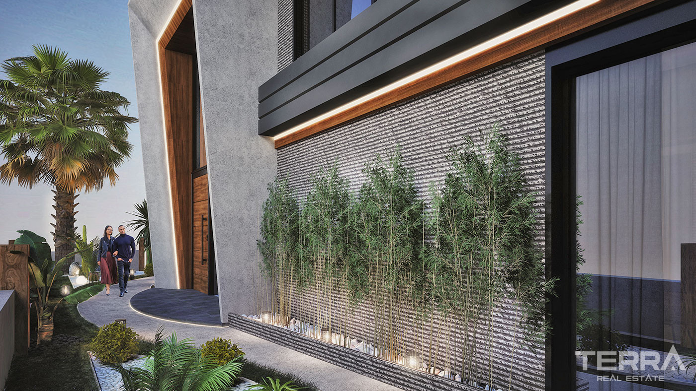 Contemporary Private Villa in Kargıcak, Alanya with Sea View - 68074