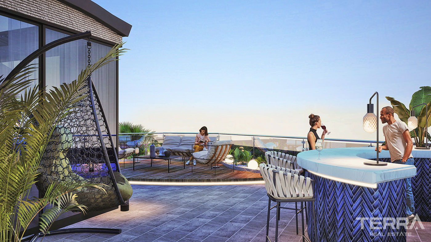 Contemporary Private Villa in Kargıcak, Alanya with Sea View - 68076