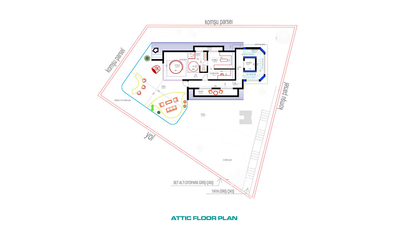Contemporary Private Villa in Kargıcak, Alanya with Sea View - 68085