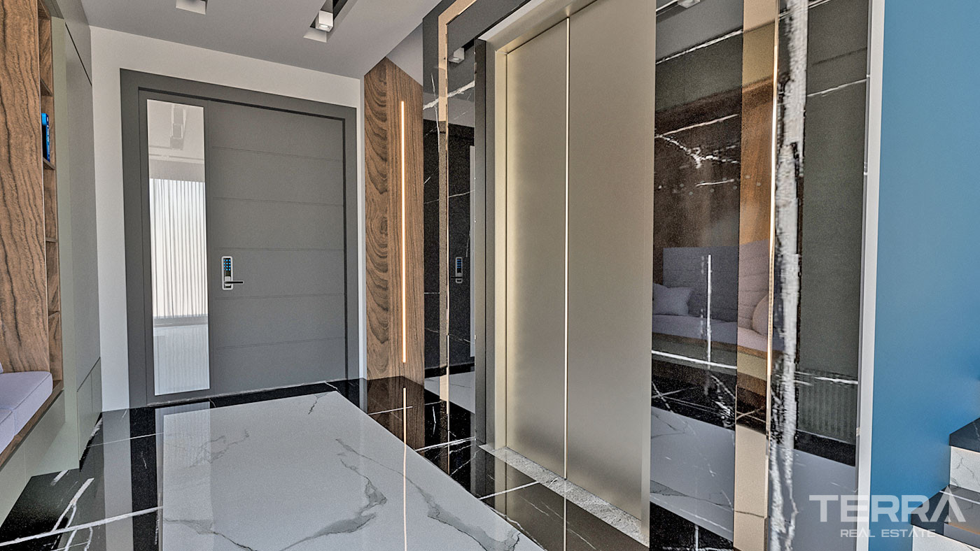 Contemporary Private Villa in Kargıcak, Alanya with Sea View - 68087