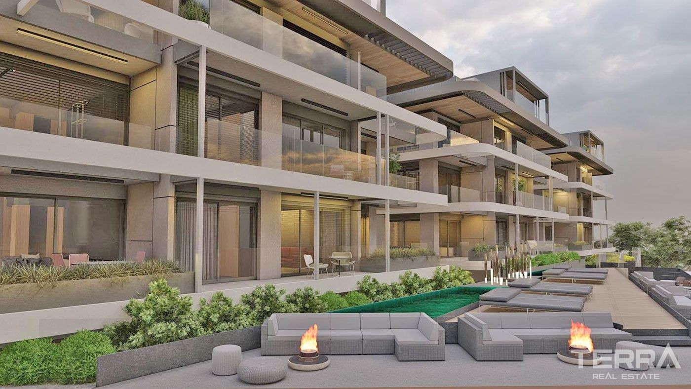 Elegant Flats in the Hearth of Alanya with Panoramic Sea View - 68198