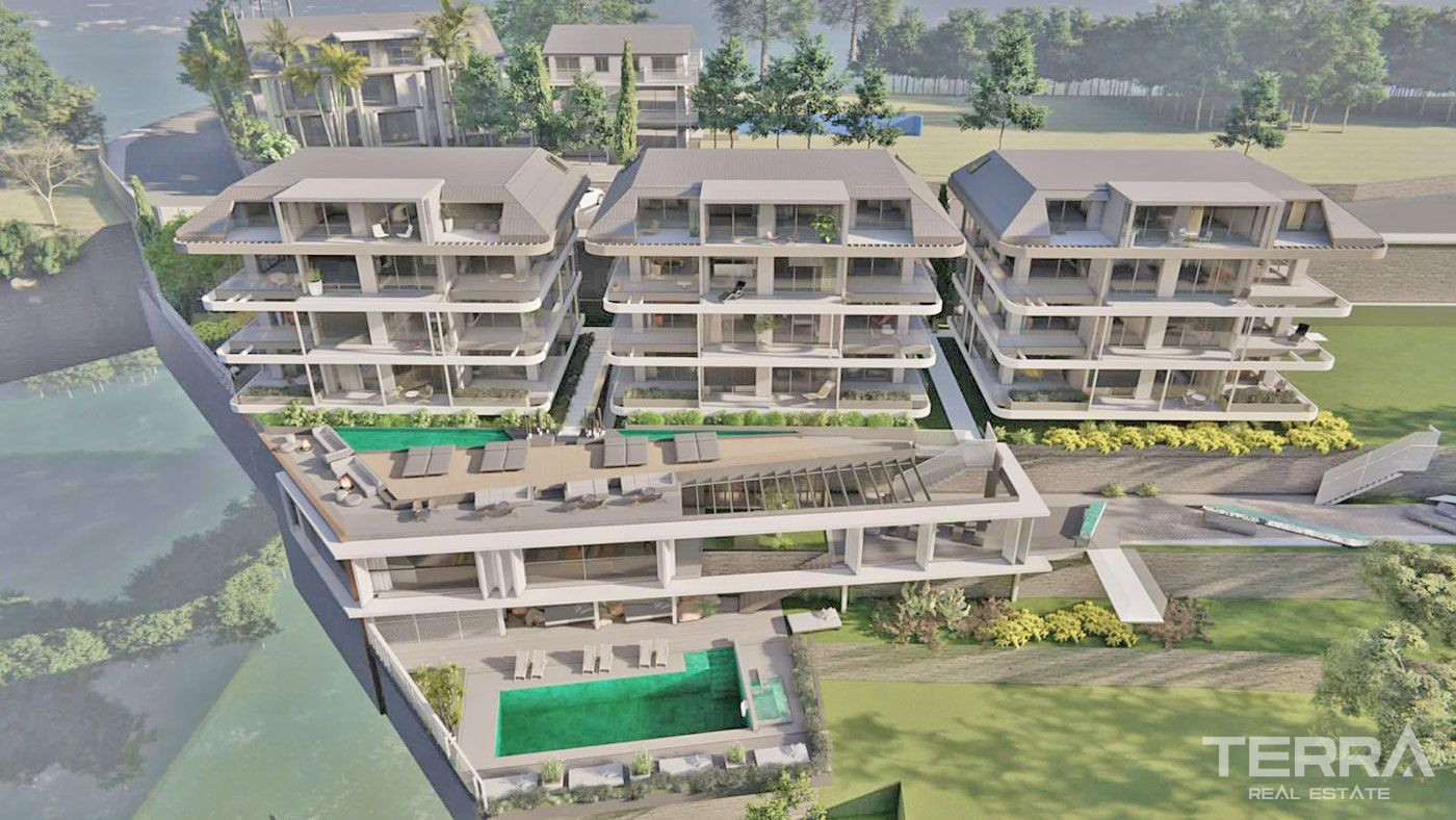Elegant Flats in the Hearth of Alanya with Panoramic Sea View - 68200